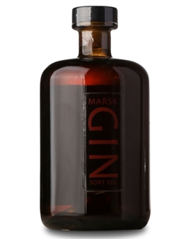 Marsk Distillery Gin Sort Sol 70 cl Danish Aronia Berry Gin 40%